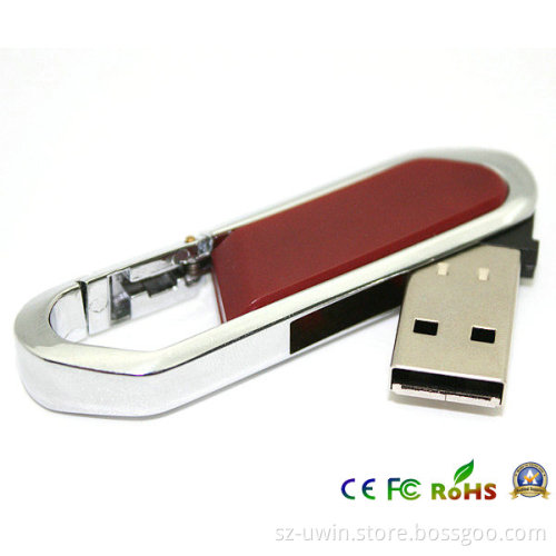 Metal Carabiner Hook USB Flash Drive Uwin-87